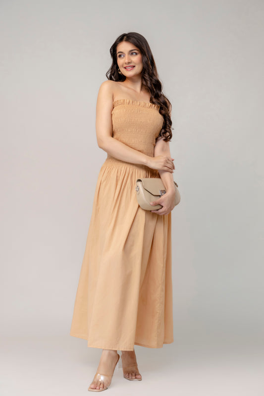 GOLDEN DUNE MAXI DRESS