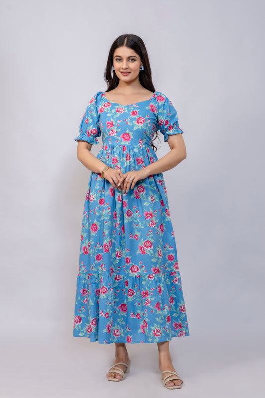 CLIARA MIDI WITH CORSET STYLE WAISTLINE