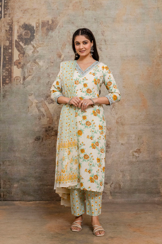SAMAIRA COTTON SUIT SET