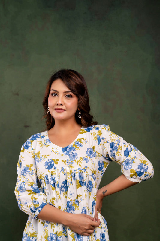 BAAGH BAHAAR COTTON MIDI DRESS