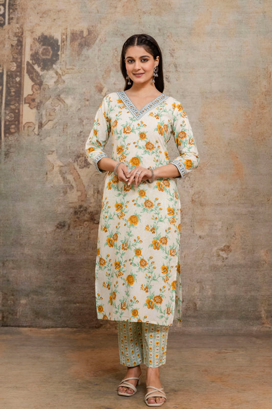 SAMAIRA COTTON SUIT SET