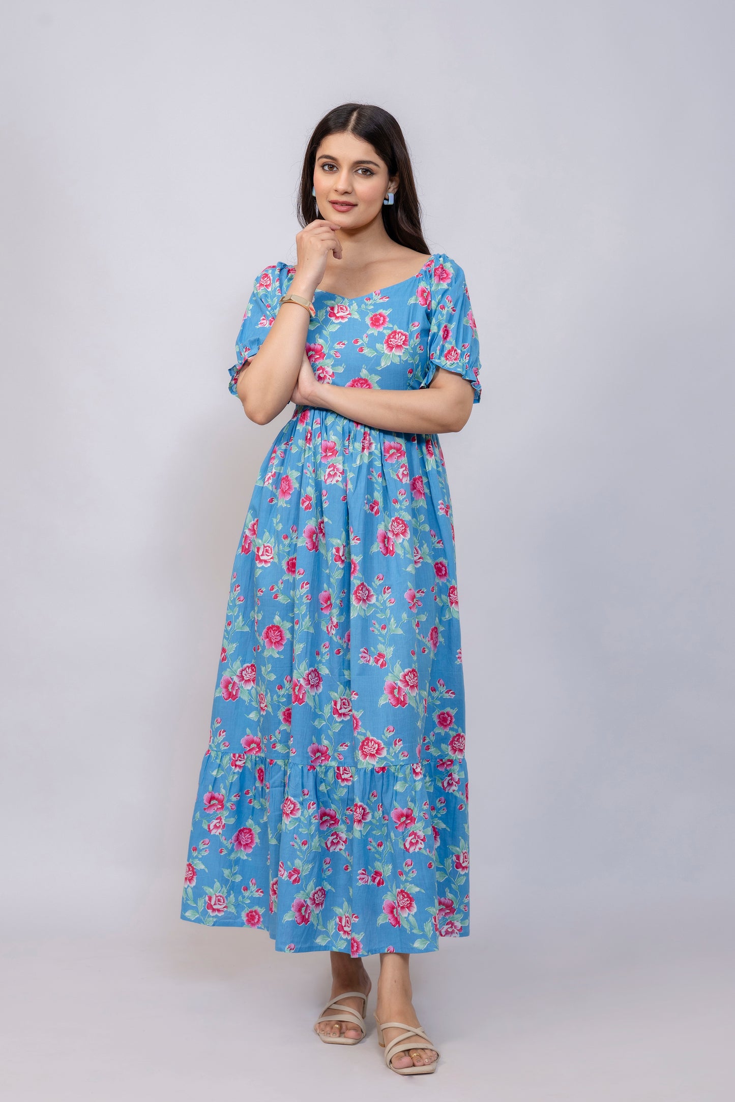 CLIARA MIDI WITH CORSET STYLE WAISTLINE