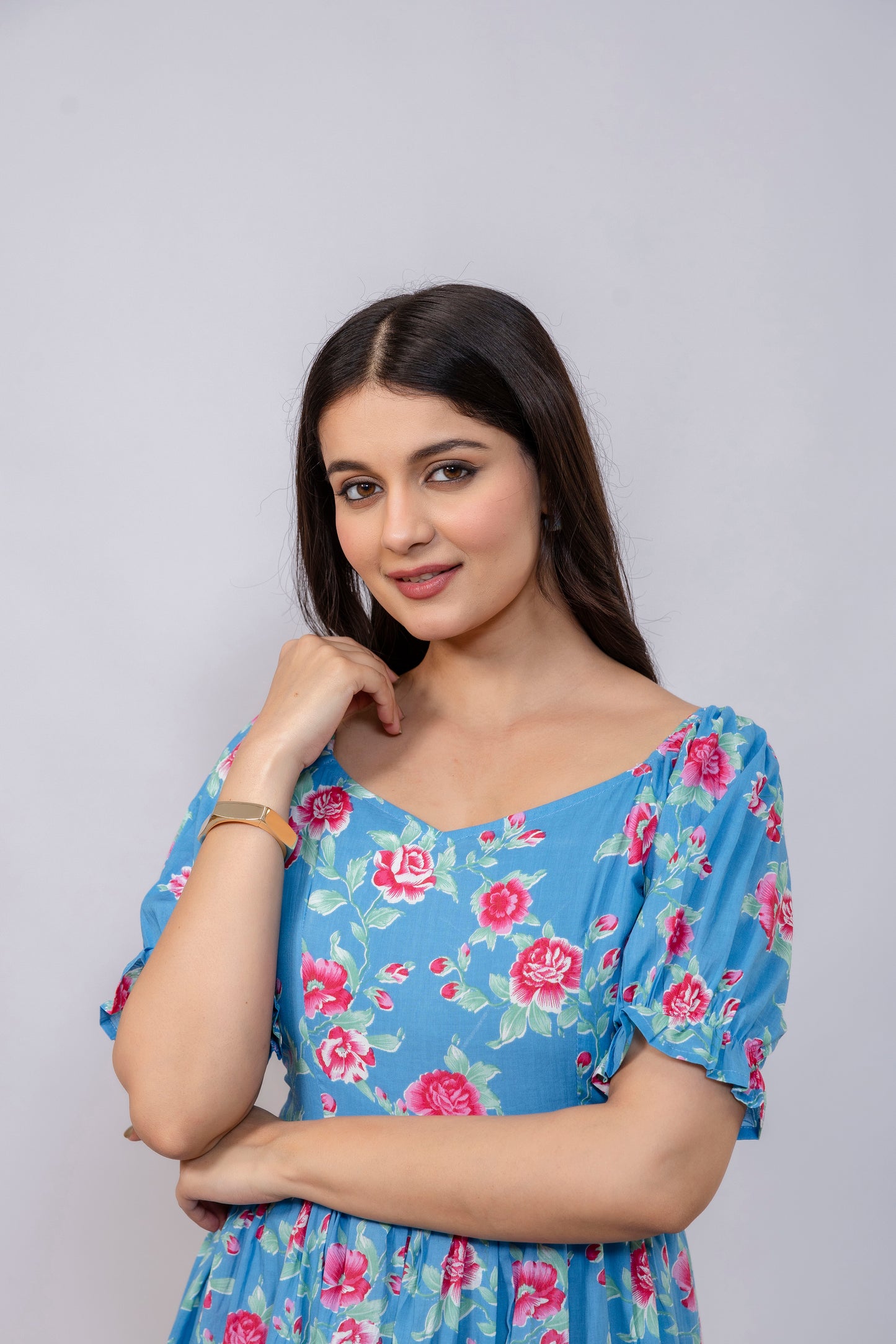 CLIARA MIDI WITH CORSET STYLE WAISTLINE