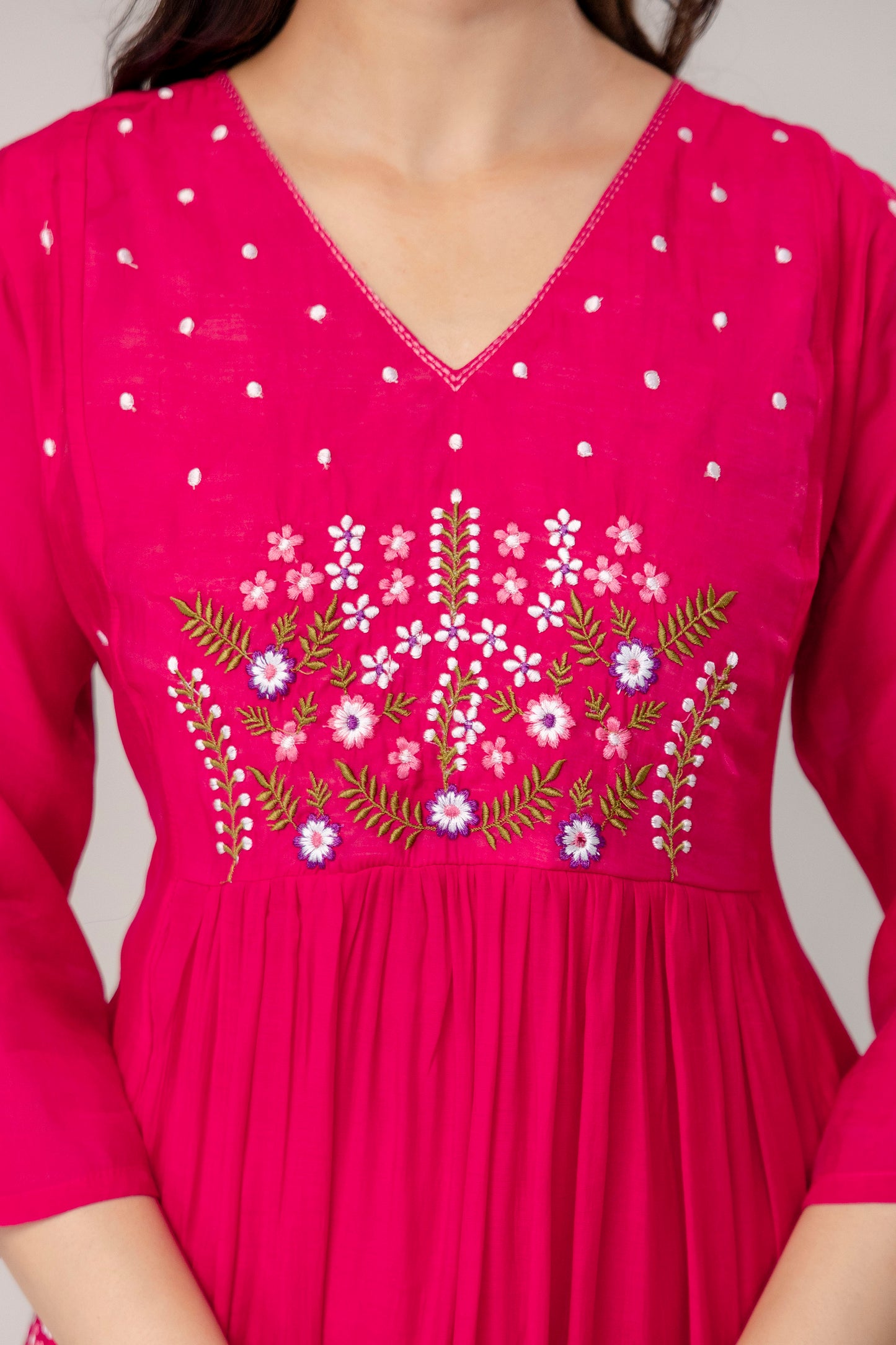 CHANDERI CHARM SUIT SET