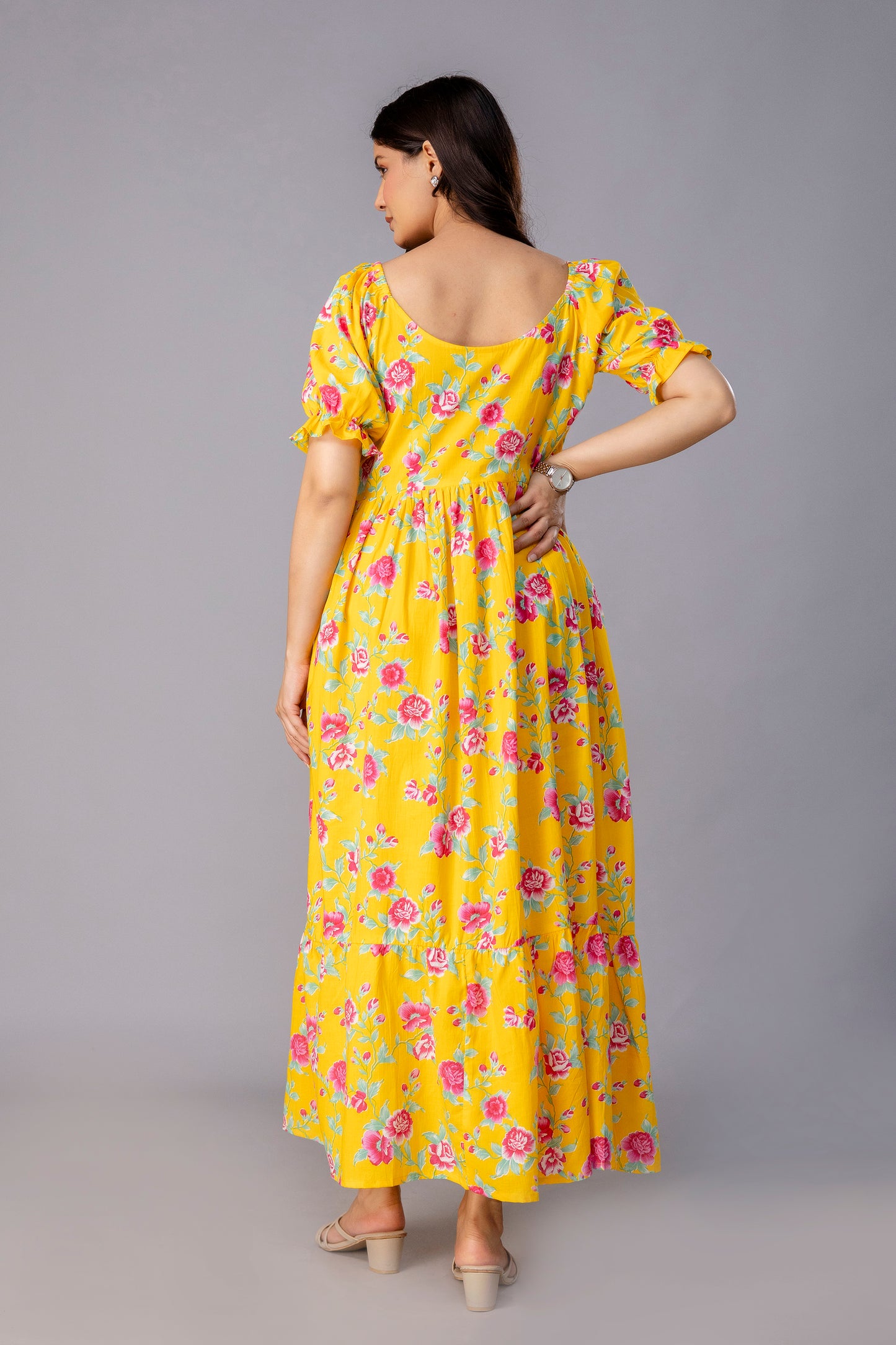 MARIGOLD MIDI WITH CORSET STYLE WAISTLINE