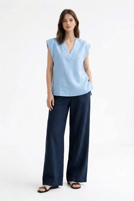 AZURE BREEZE COTTON CO-ORD